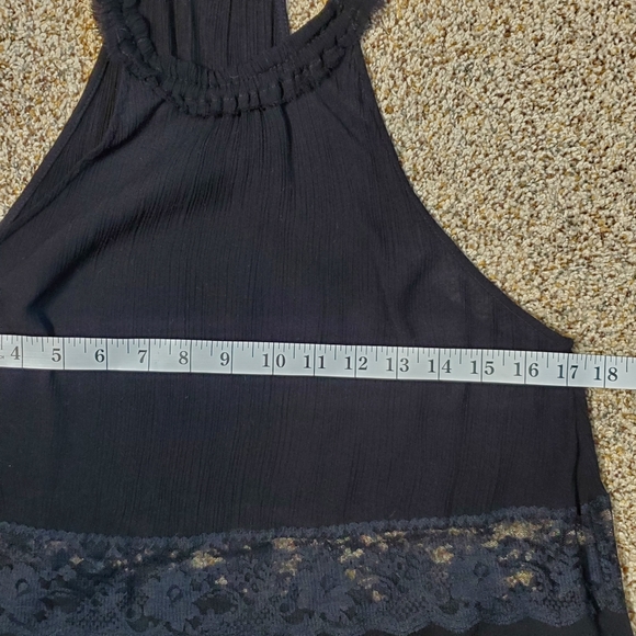 Free People lace trimmed trapeze dress - Picture 7 of 9